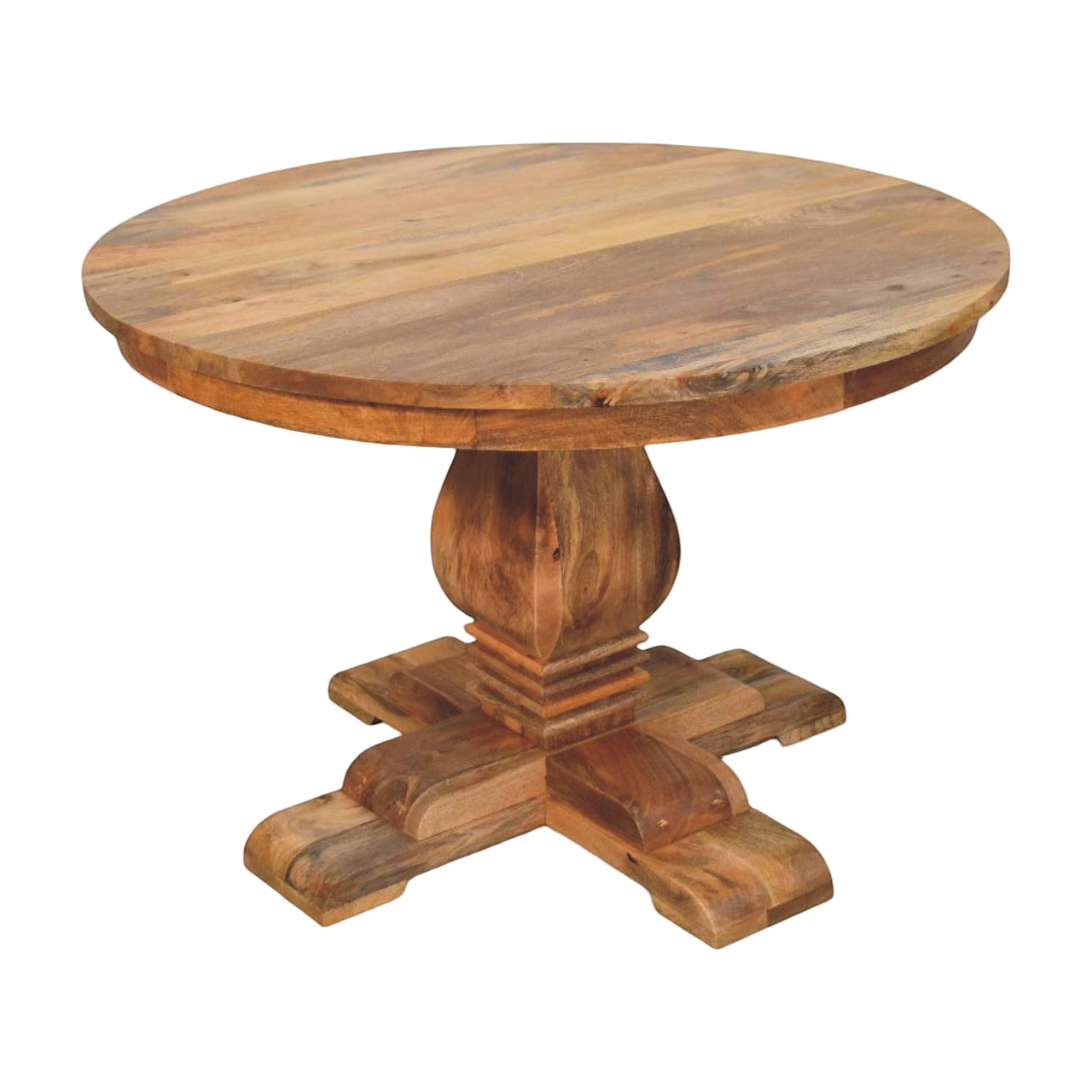 Valentina Solid Wood Round Dining Table