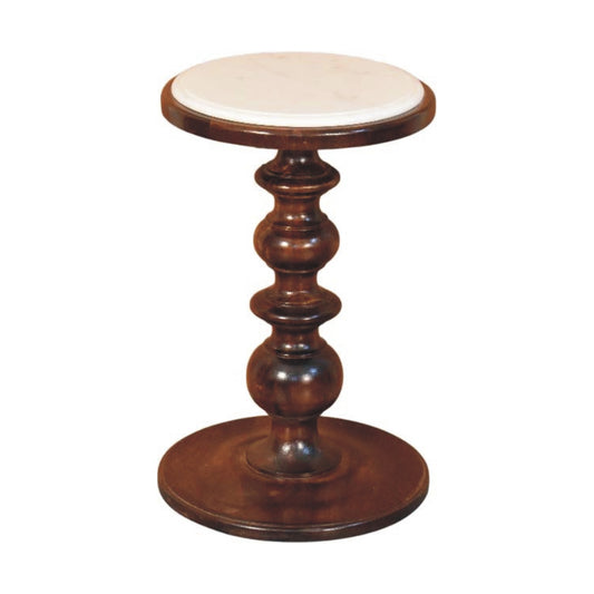 Bellmont Marble-Top Side Table