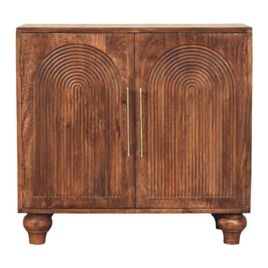 Arlo Sideboard – Arch Pattern Elegance in Chestnut