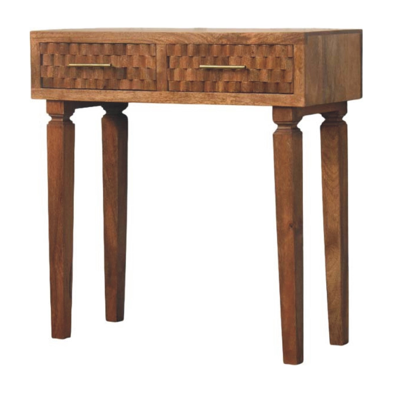 Arno Console Table – Golden Teak Finish
