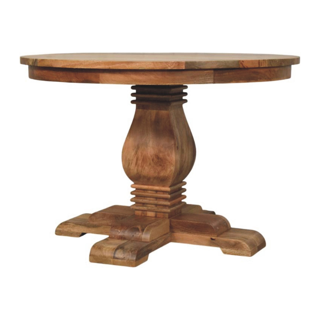 Valentina Solid Wood Round Dining Table