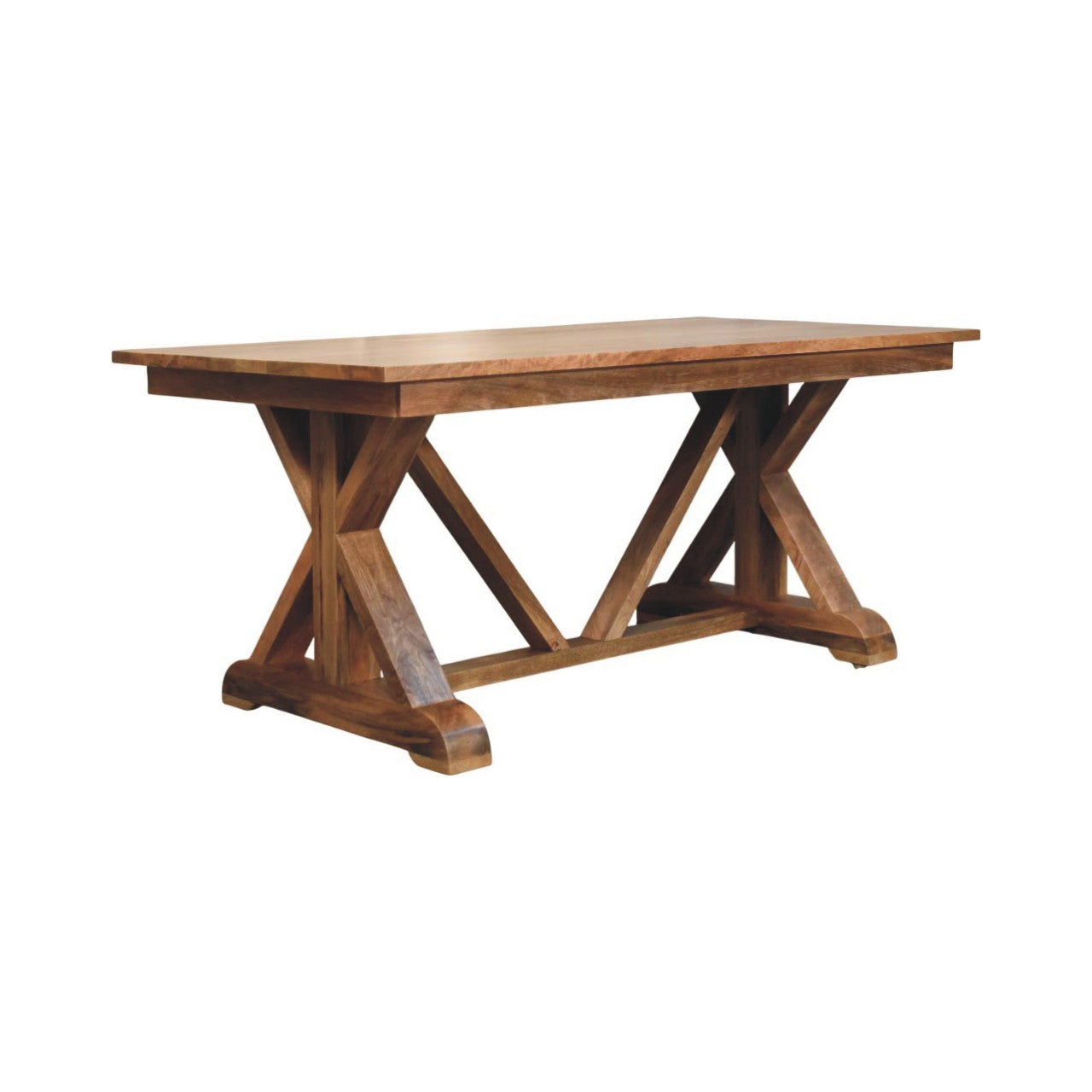 Treston Solid Wood Farmhouse Dining Table