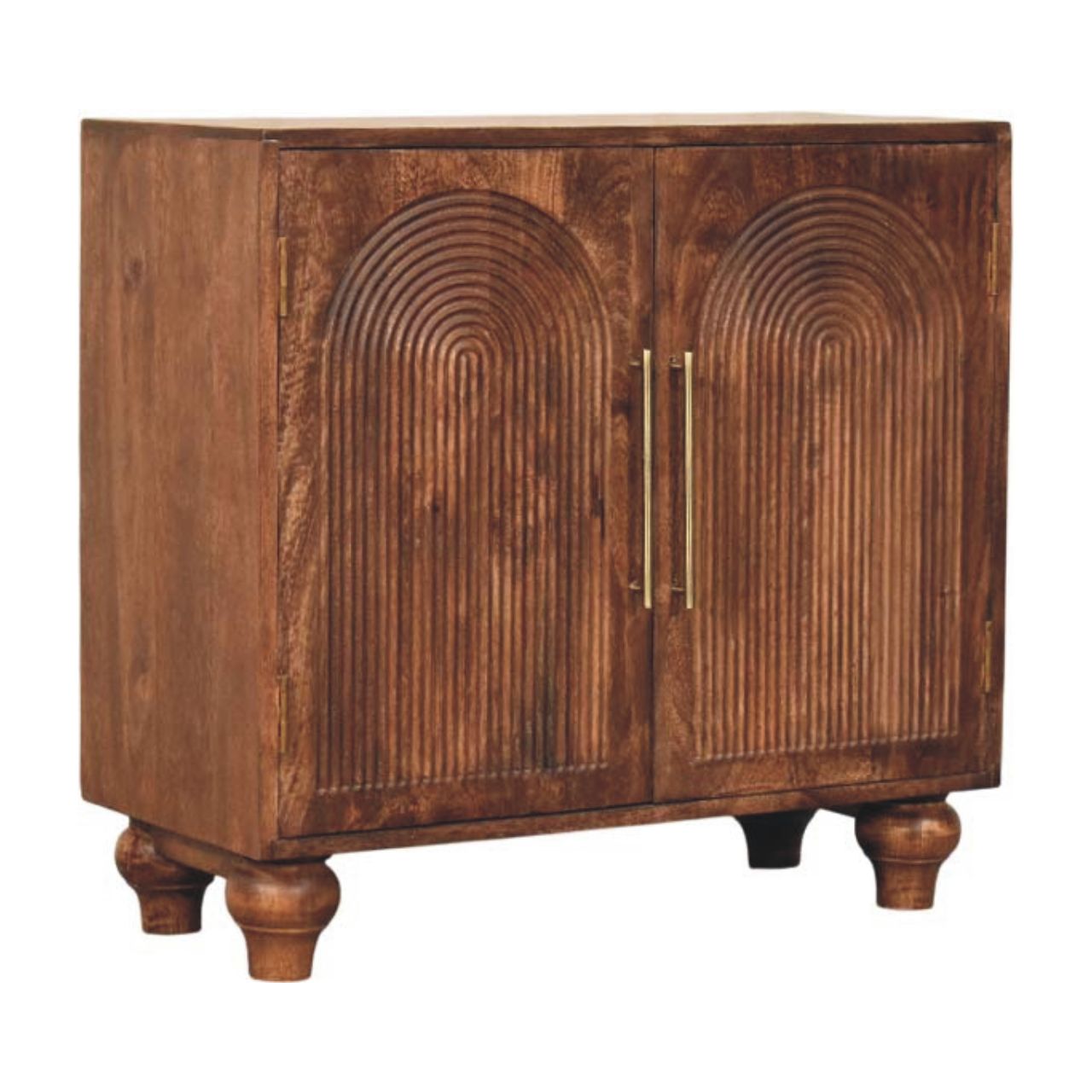 Arlo Sideboard – Arch Pattern Elegance in Chestnut
