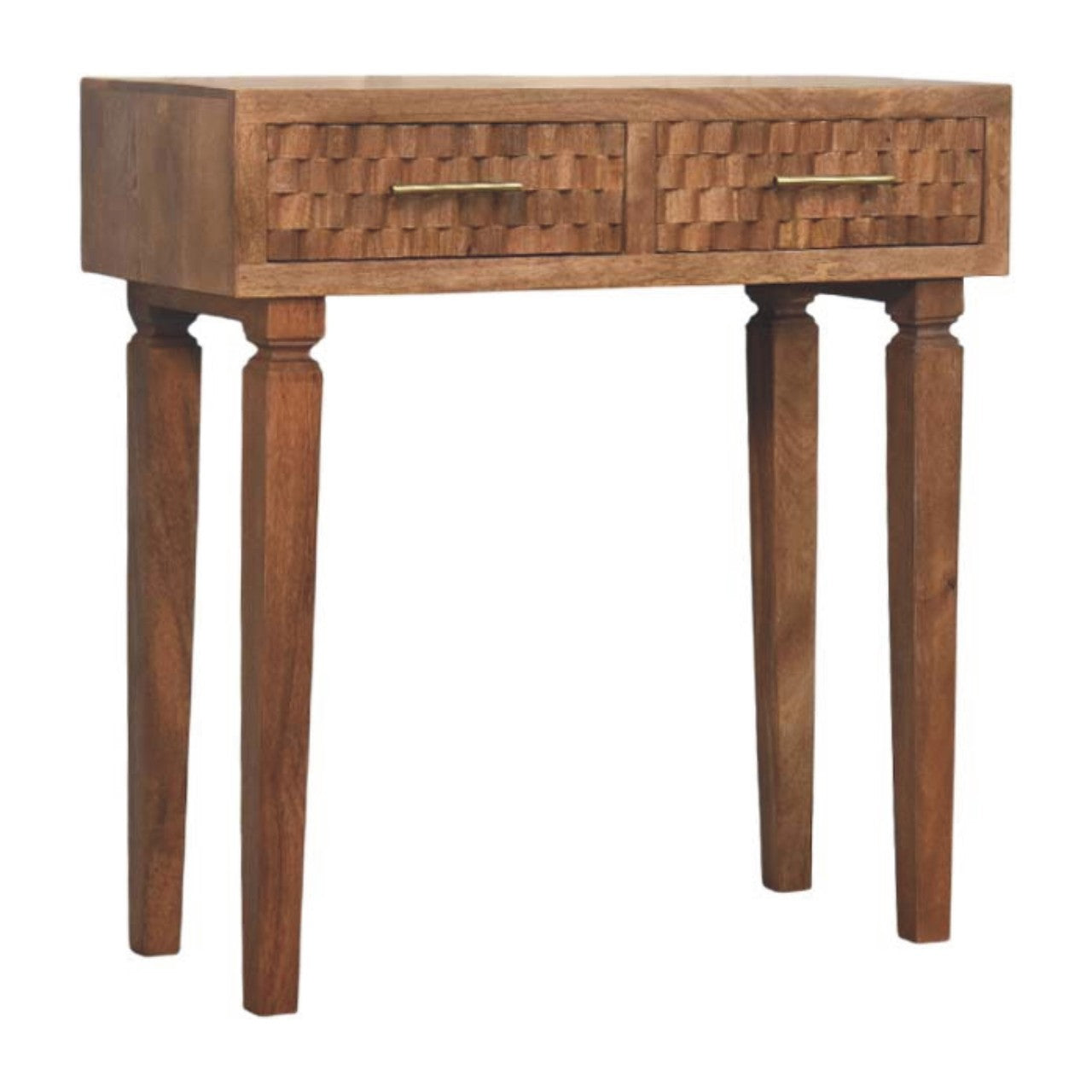 Arno Console Table – Golden Teak Finish