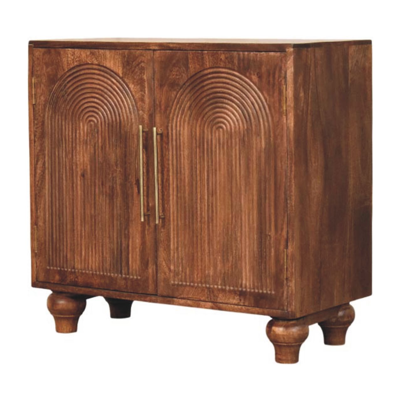 Arlo Sideboard – Arch Pattern Elegance in Chestnut