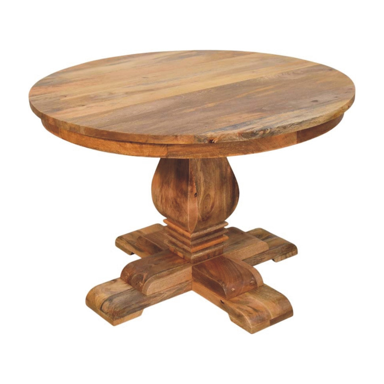Valentina Solid Wood Round Dining Table