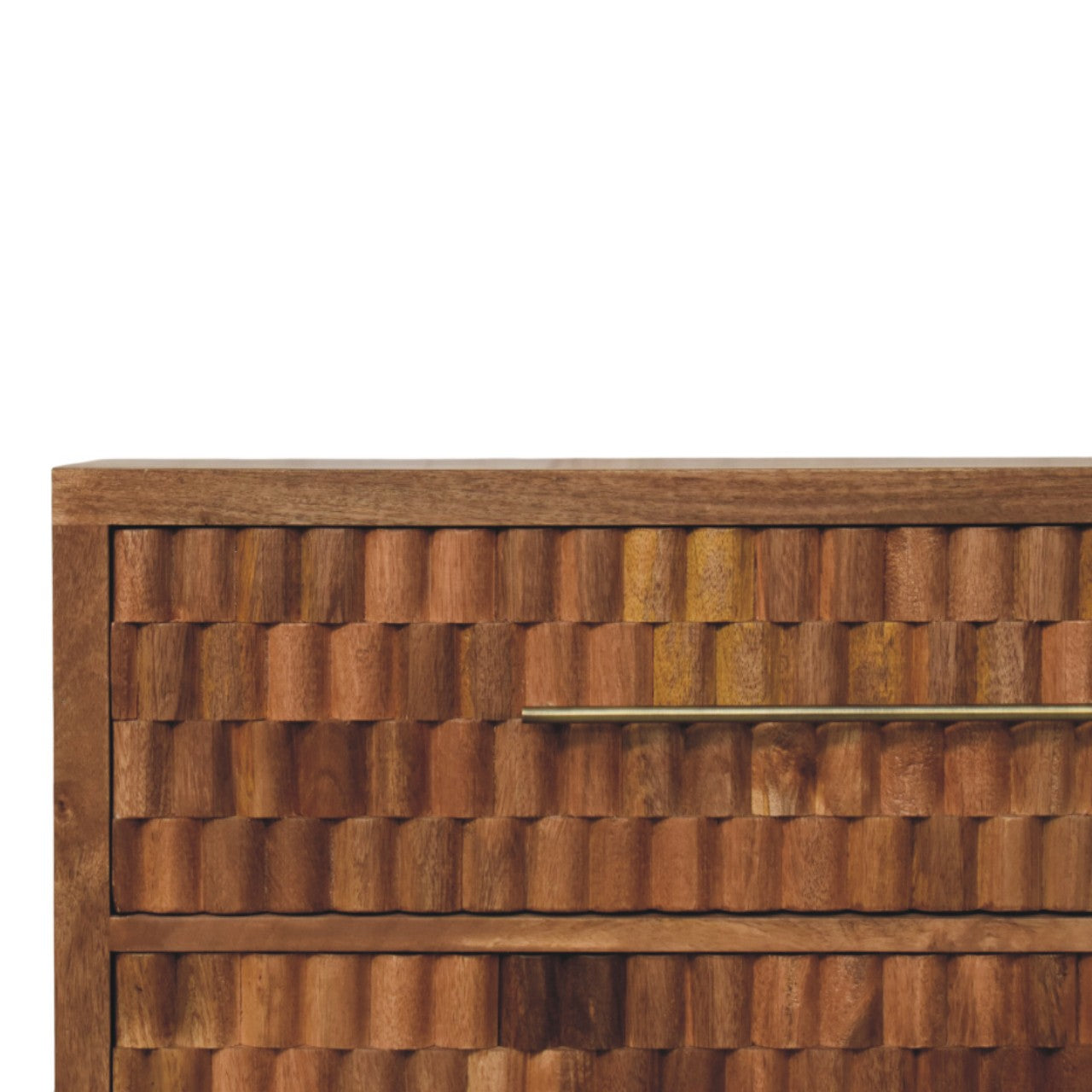 Arno Chest of Drawers – Golden Teak Finish