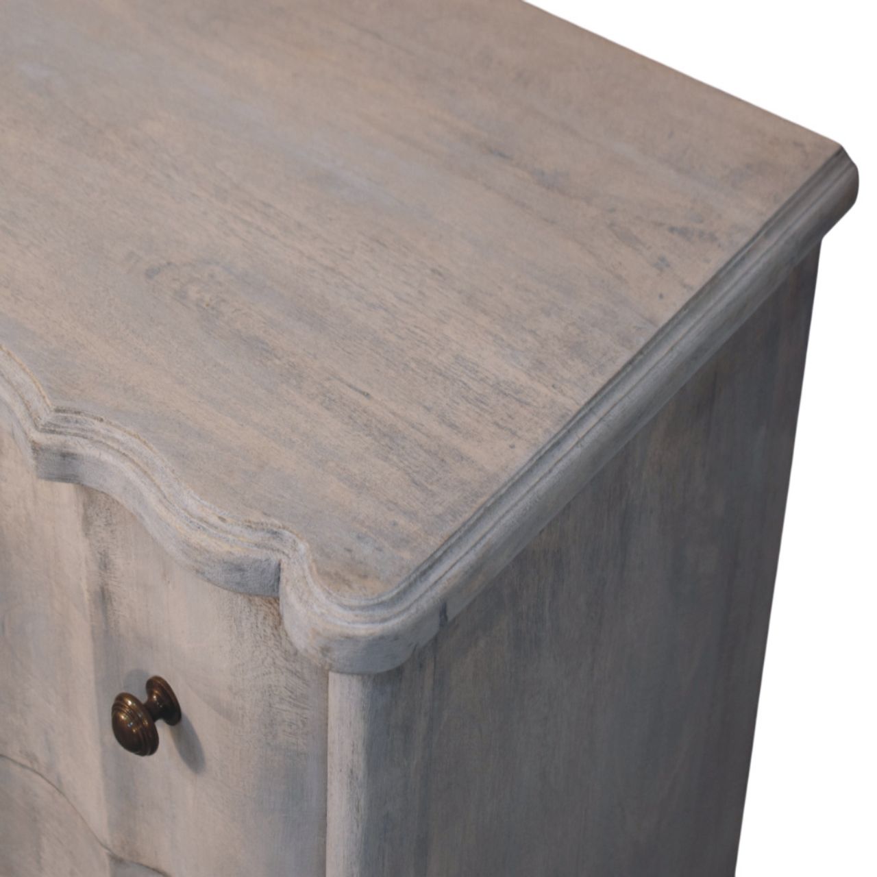 French Grey Curved Chest