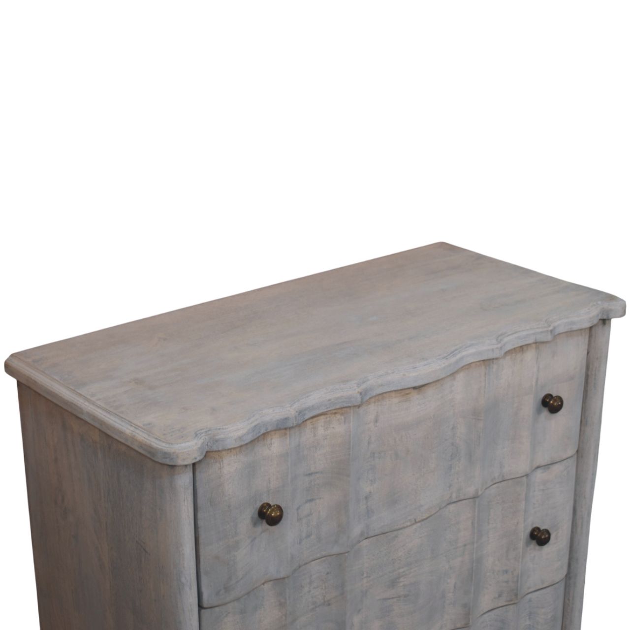French Grey Curved Chest