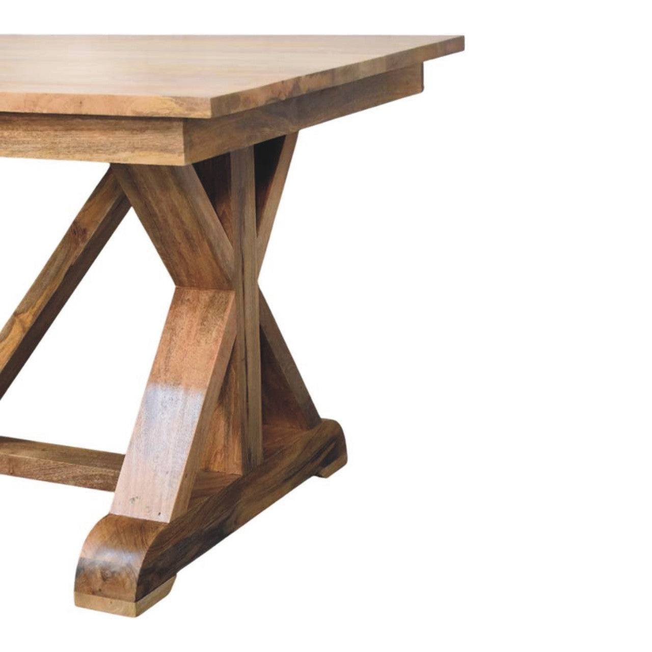 Treston Solid Wood Farmhouse Dining Table
