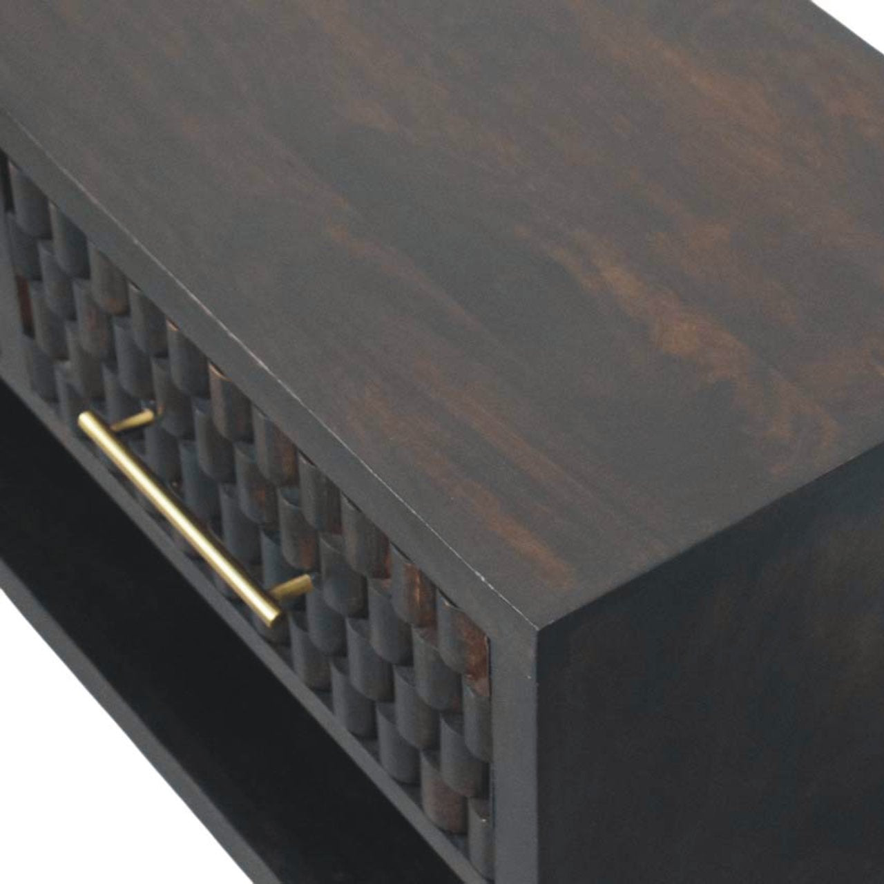 Arno Shoe Storage Unit – Velvet Mocha Finish