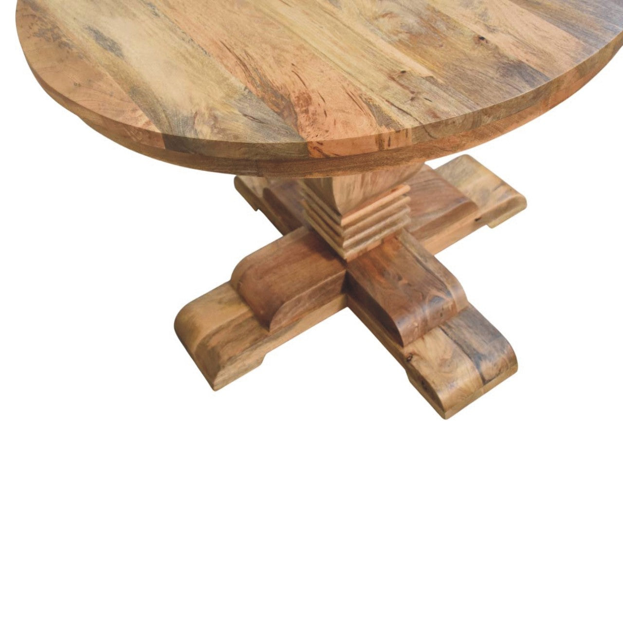 Valentina Solid Wood Round Dining Table