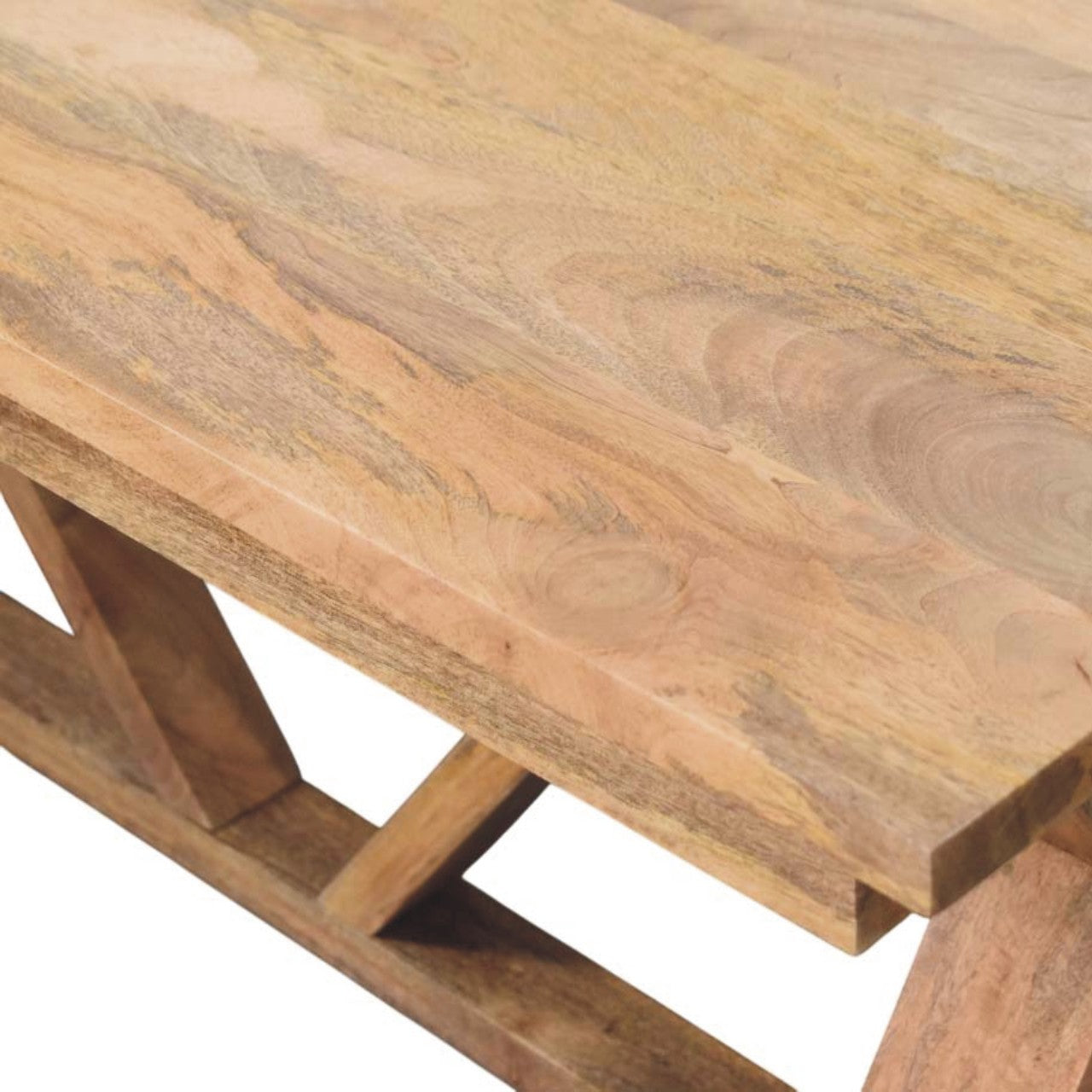 Treston Solid Wood Farmhouse Dining Table