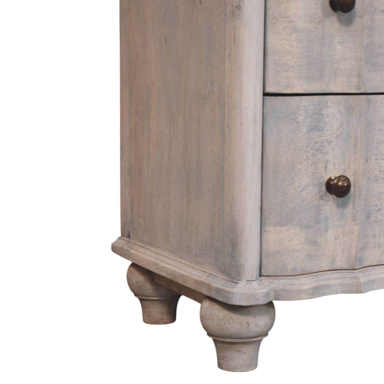 French Grey Curved Chest