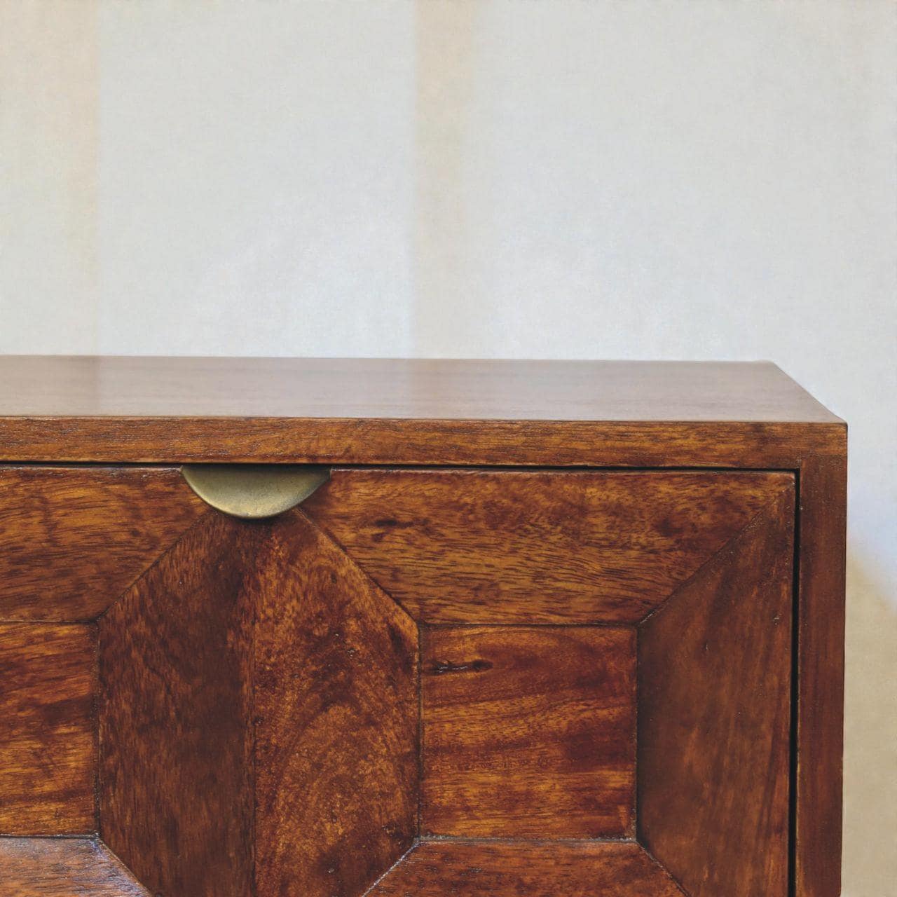 Handmade Wood Nightstand  Modern Bedside Table