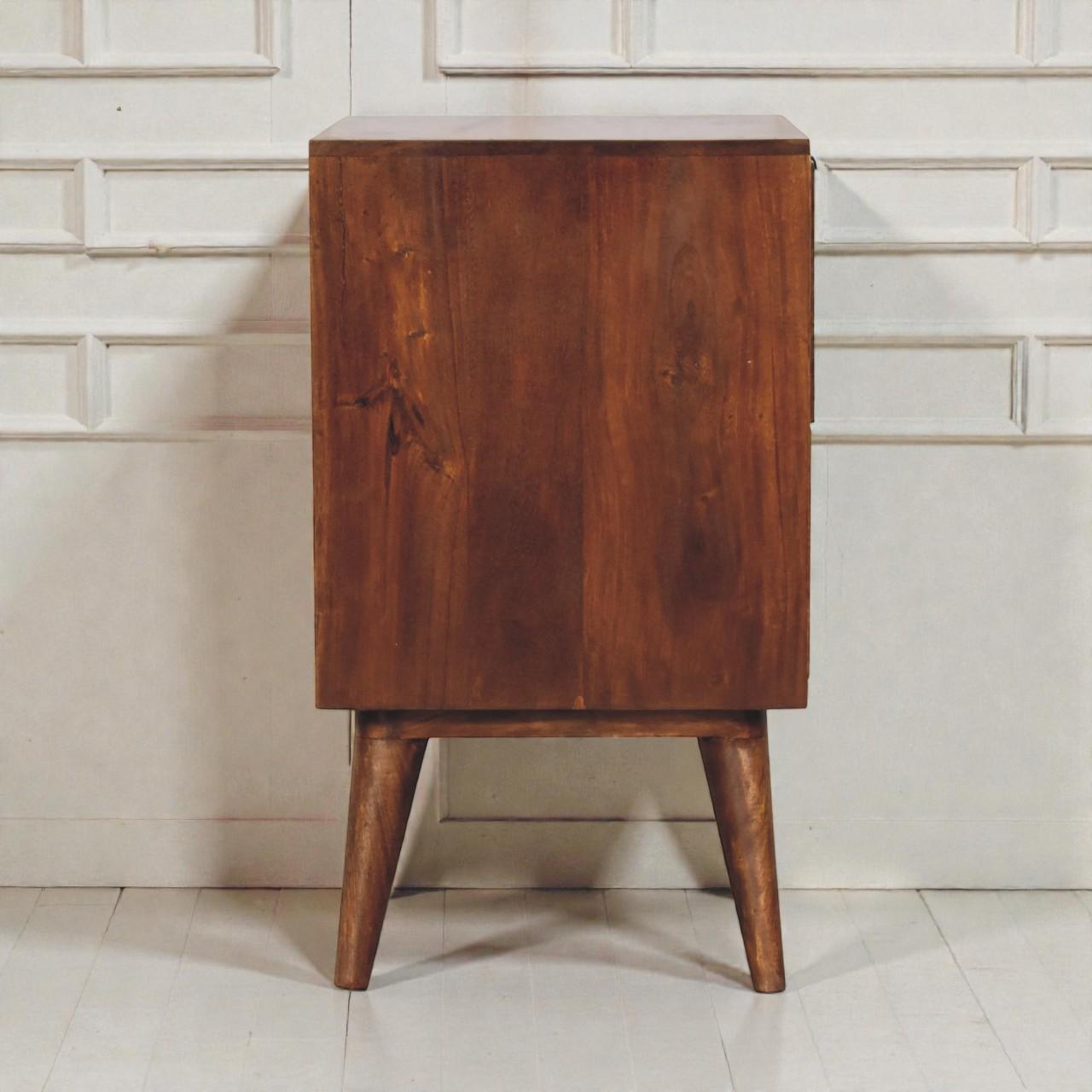 Handmade Wood Nightstand  Modern Bedside Table